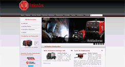 Desktop Screenshot of abarriendos.cl